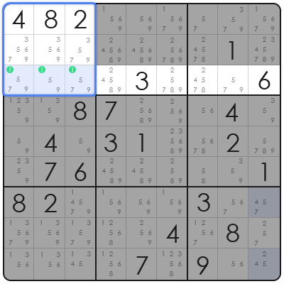 sudoku pointing pairs strategy